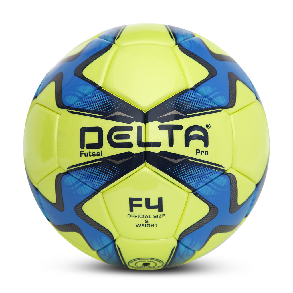 Bóng đá futsal DELTA 3610-4D size 4 chất liệu da TPU tổng hợp, chơi trên sân cỏ nhân tạo hoặc trong nhà phù hợp sử dụng từ 12 tuổi.