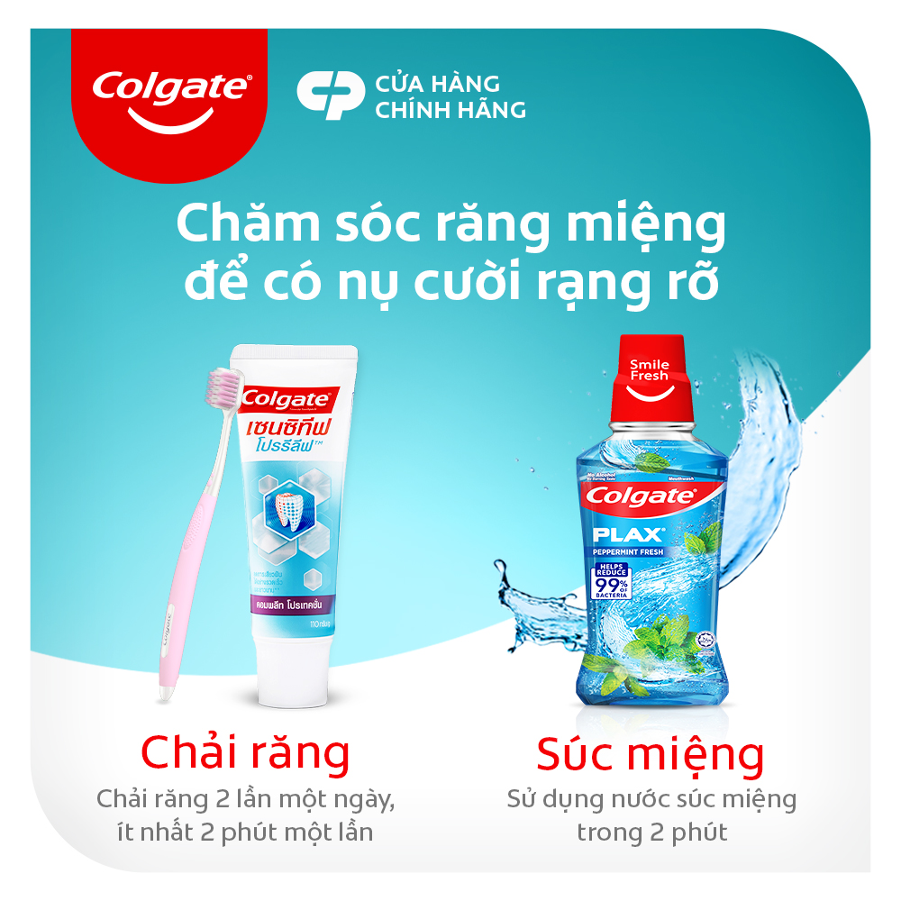 Bộ 6 Kem Đánh Răng Colgate Sensitive Pro Relief ngăn ê buốt và bảo vệ toàn diện 110g/hộp