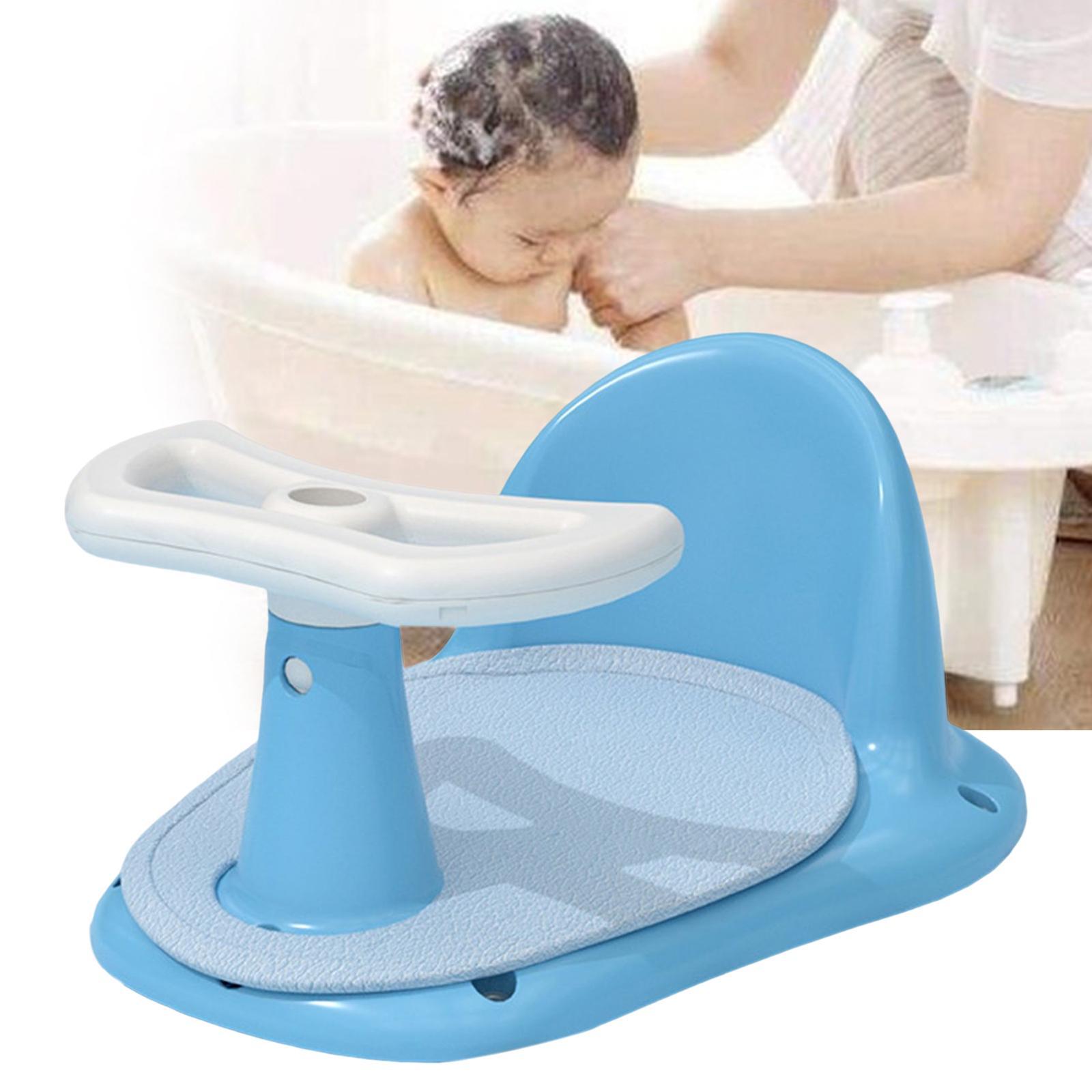 Infant Bath Tub Seat Bath Seat Support Bathtub Chair for Baby Boys and Girls