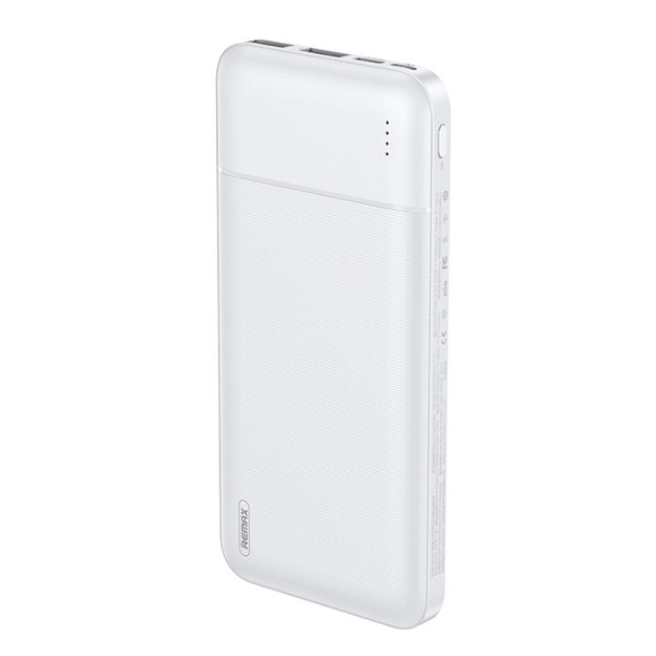 Pin Dự Phòng 10000mah Remax RPP-96 Garie Series Fast Charing 2.1A tích hợp 2 cổng USB - Hàng nhập khẩu