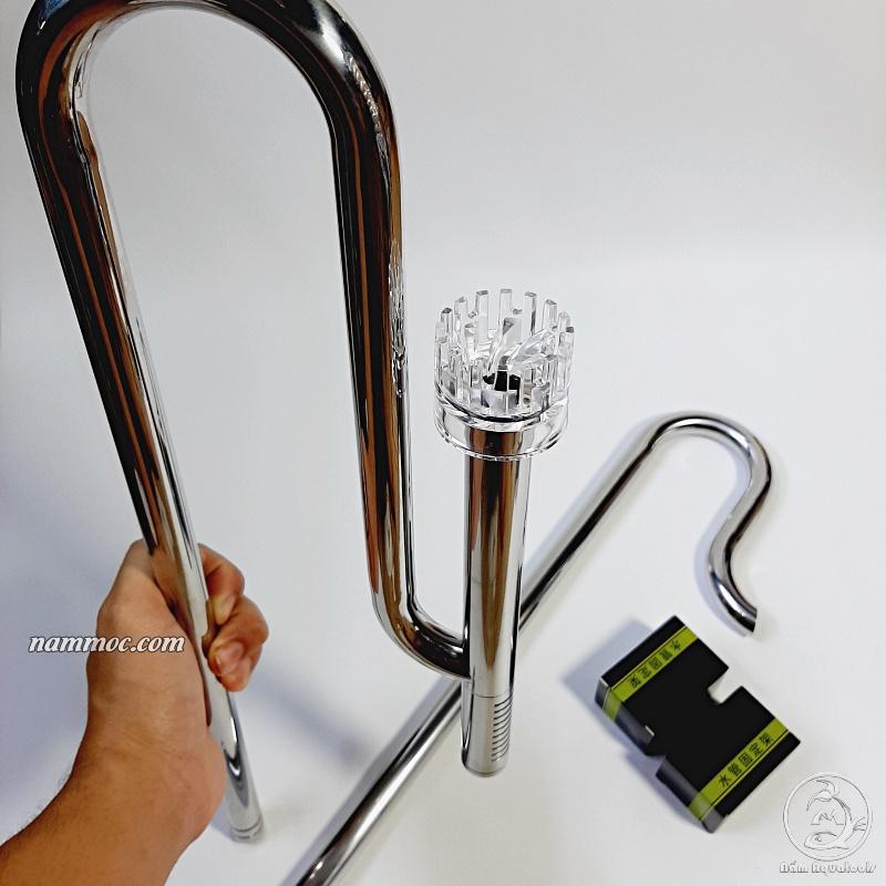 Bộ InOut MUFAN F12 | F16 Có Lọc Váng Xoay || In Out Dùng Cho Lọc Thùng Ngoài Bể Cá Thuỷ Sinh