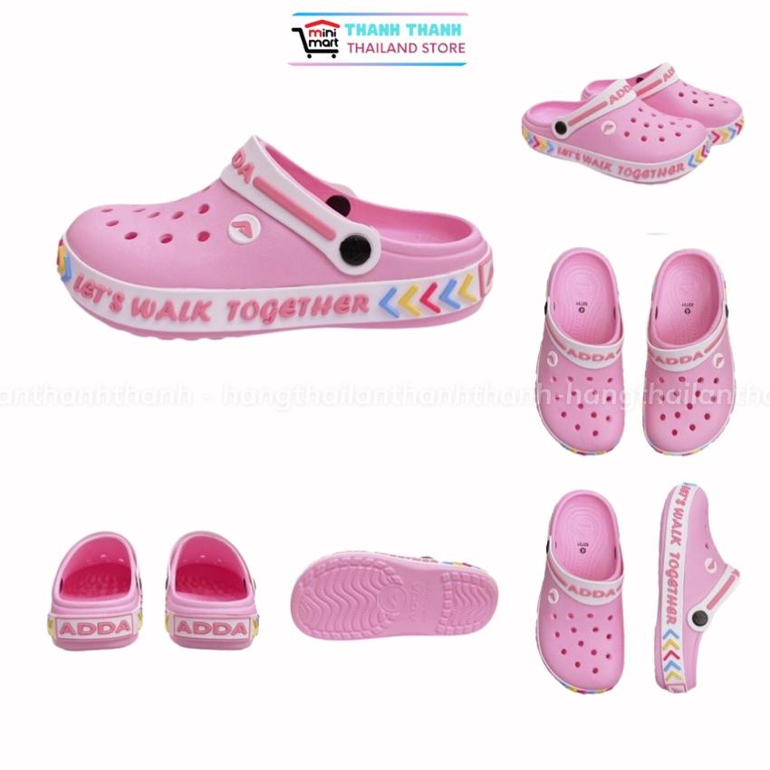 Giày sục nhựa đúc Thái Lan nữ đi mưa ADDA - 52731 siêu nhẹ, êm chân