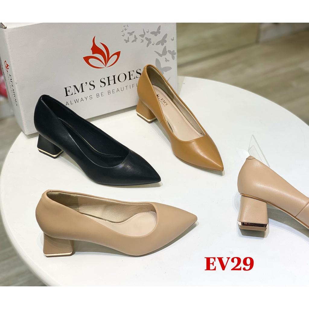 [Ảnh thật 100%] Giày cao gót đẹp Em’s Shoes MS: EV29