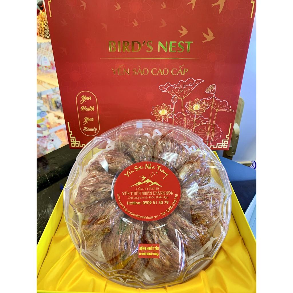 Yến Hồng Huyết Sợi 100g - Yến Khánh Hòa - Đệ Nhất Yến Đảo - Tăng cường sinh lực - Tốt cho huyết áp, tim mạch - Kích thích sinh trưởng hồng cầu