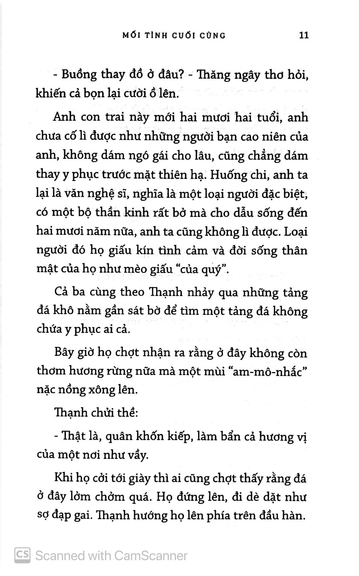 Sách Mối Tình Cuối Cùng