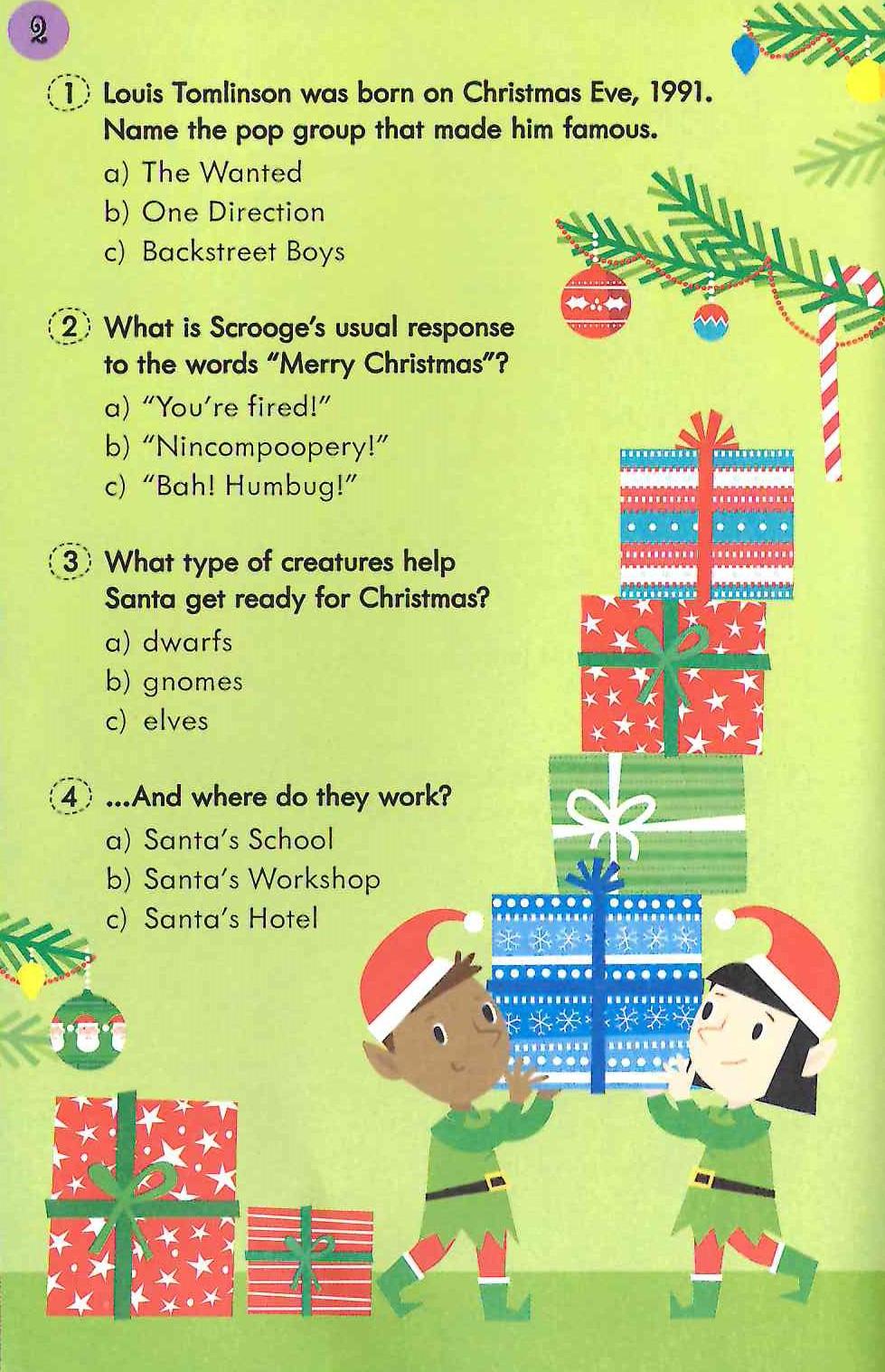 Christmas Quiz Book