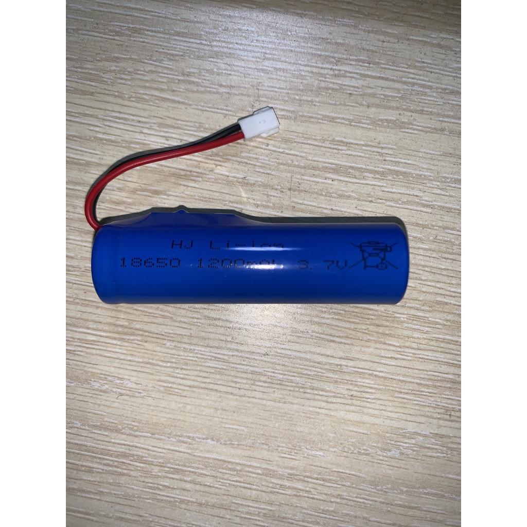 Pin sạc 18650 xe điều khiển từ xa 3.7v 1200mah XH2.54