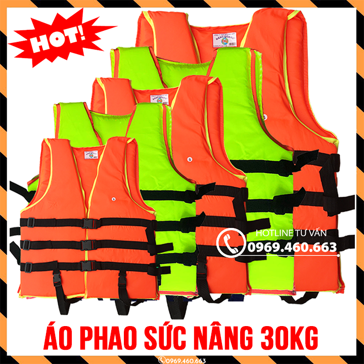 Áo Phao Bơi Trẻ Em Số 3 Sức Nâng &lt;30kg. Áo Phao Cứu Hộ, Áo Phao Cứu Sinh Hàng Đẹp Cho Bé