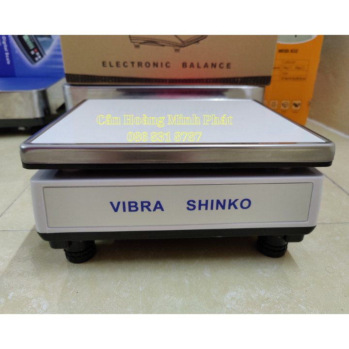 CÂN ĐIỆN TỬ ViBRA SHiNKO TPS ( 30kg/1g ) ( 15kg/0.5g ) ( 6kg/0.2g ) ( 3kg/0.1g ) JAPAN (Cân yến sào) [ CÂN HOÀNG MINH PHÁT ]