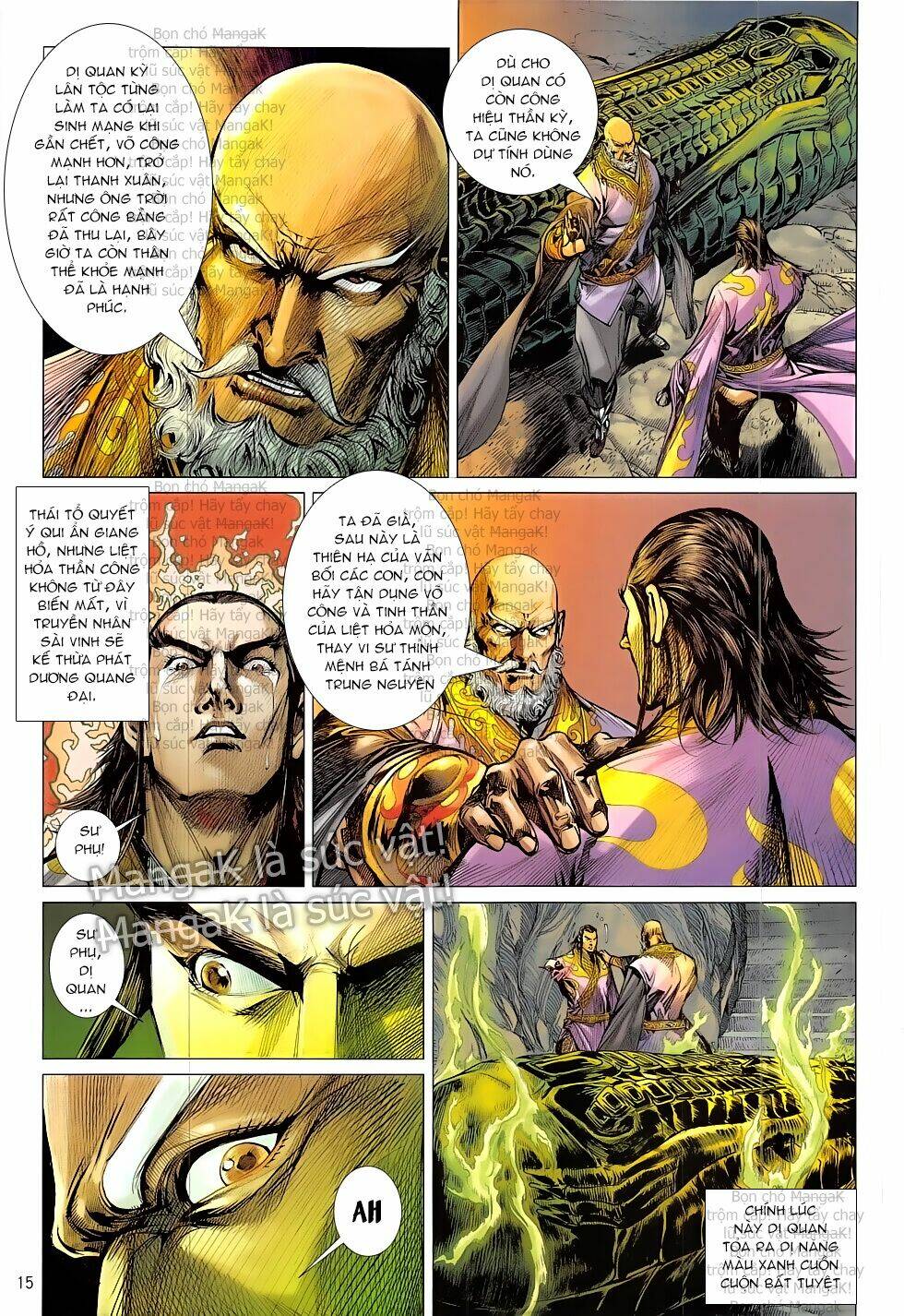 thiết tướng tung hoành (cựu tác) chapter 210 15