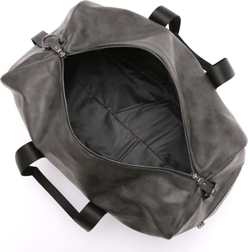 Men's Retro Large-Capacity Travel Bag PU Leather