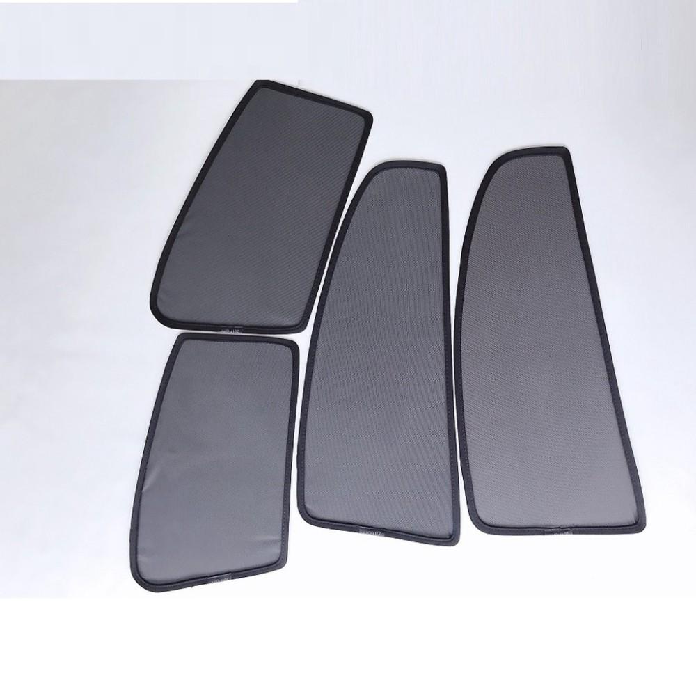 HONDA CITY 2016-2017-2018 : BỘ RÈM CHẮN NẮNG VẢI LƯỚI GẮN NAM CHÂM