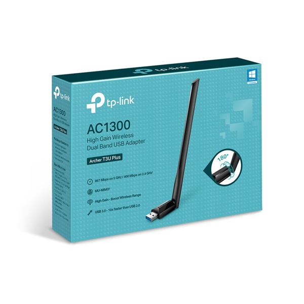 USB Wifi TP-Link Archer T3U Plus- Hàng chính hãng