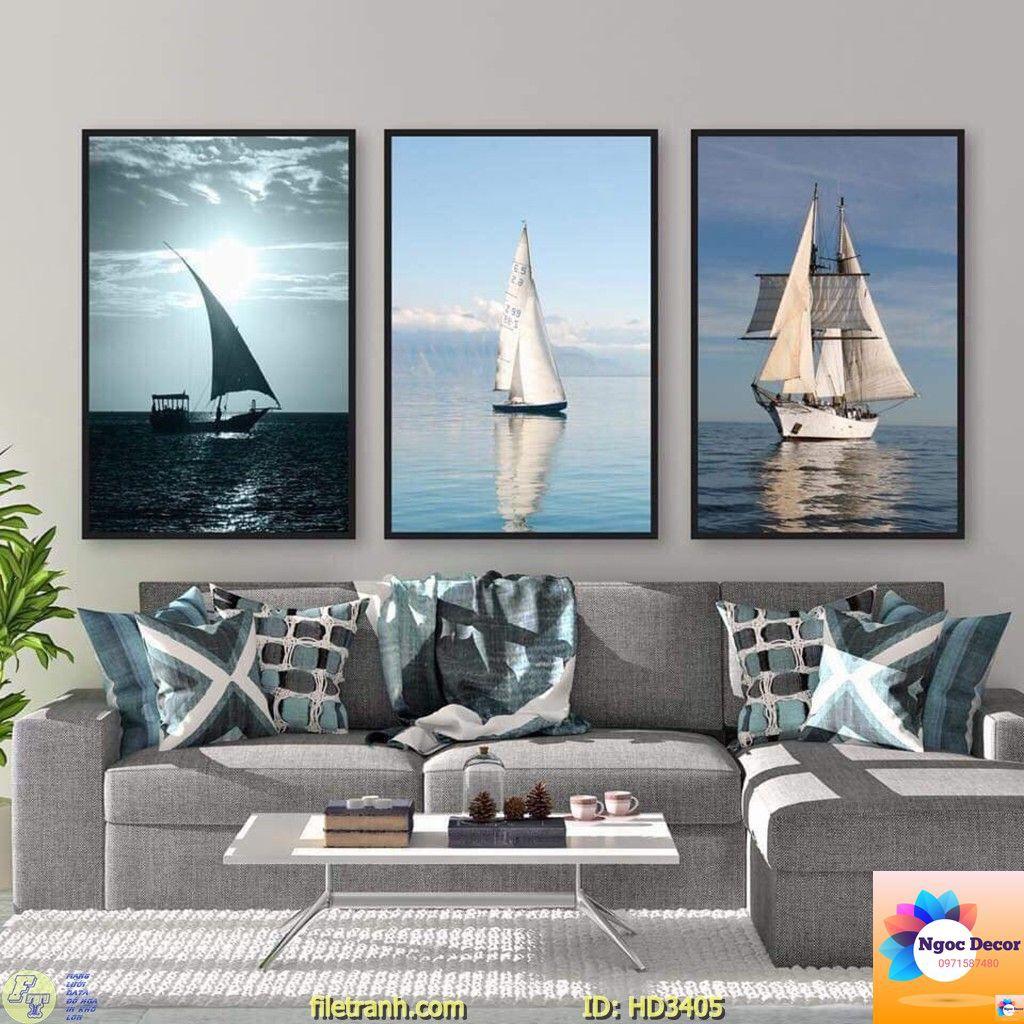 Combo bộ 3 tranh tráng gương 40x60cm siêu đẹp