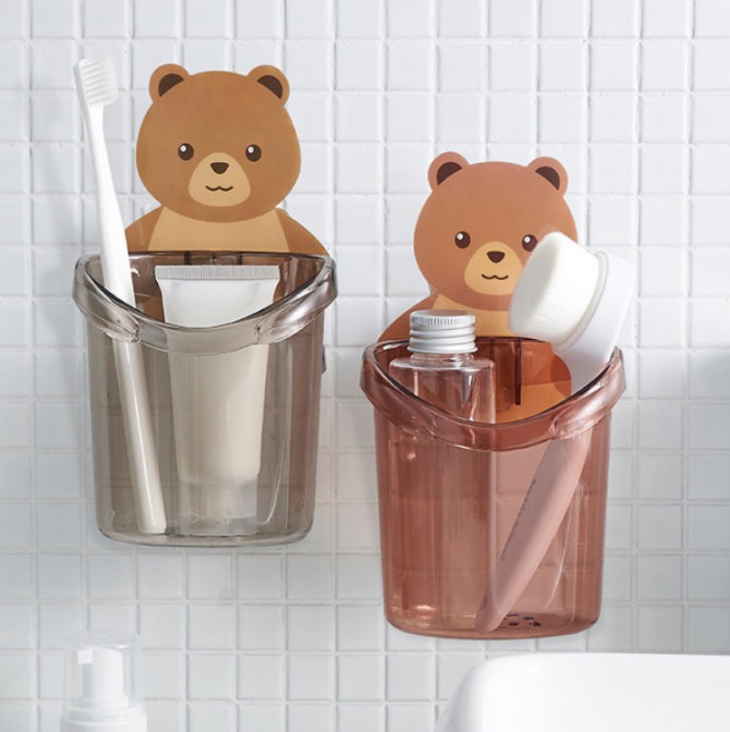 Cốc hình gấu SP081106 dán tường