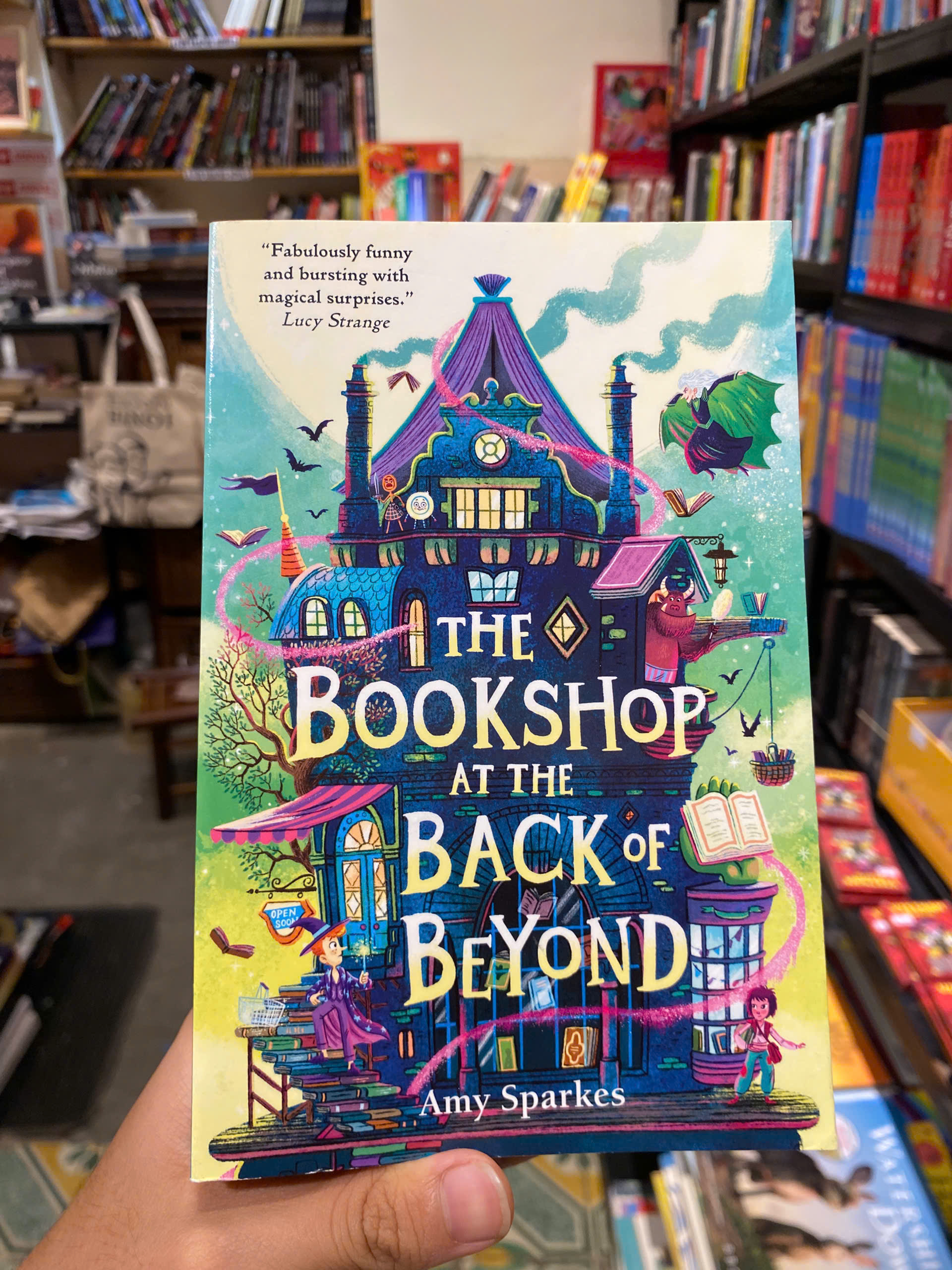 Sách - The Bookshop At The Back of Beyond by Amy Sparkes - English Book - Sách Ngoại văn