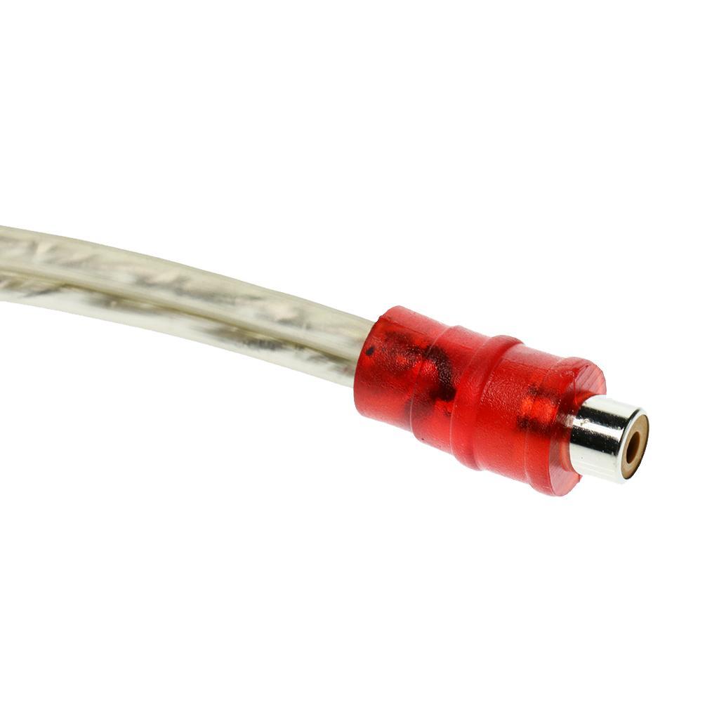 Car Vehicle Stereo Audio Cable Aux Cord 1 Male to 2 Female