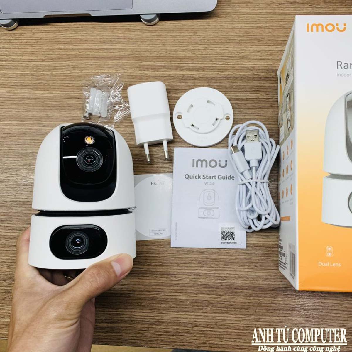 Camera Wifi iMOU Ranger Dual 10MP IPC-S2XP-10M0WED 2 mắt hàng chính hãng