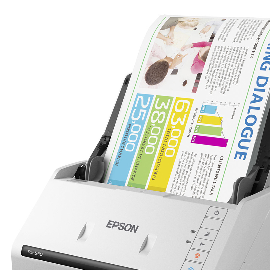 Máy Scan Duplex/Lan Epson DS530 - Hàng Chính Hãng