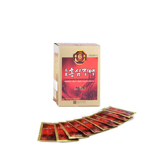 Thực phẩm chức năng nước hồng sâm Hàn Quốc 6 năm tuổi Chong Kun Dang 6 Years Korean Red Ginseng Extract Liquid 70ml x 30 gói