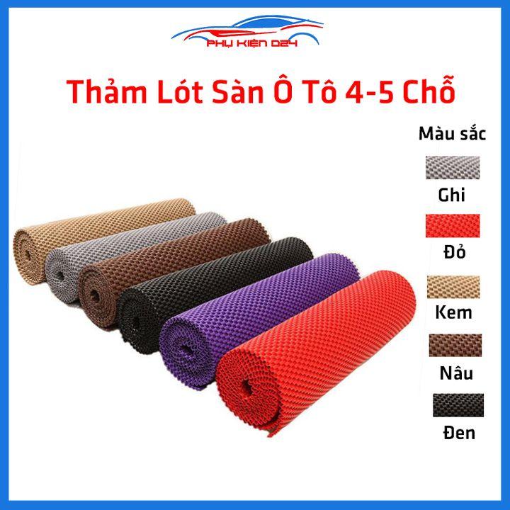 Thảm lót sàn ô tô 4, 5 chỗ tấm trải sàn cao su chất lượng cao (hàng loại 1)