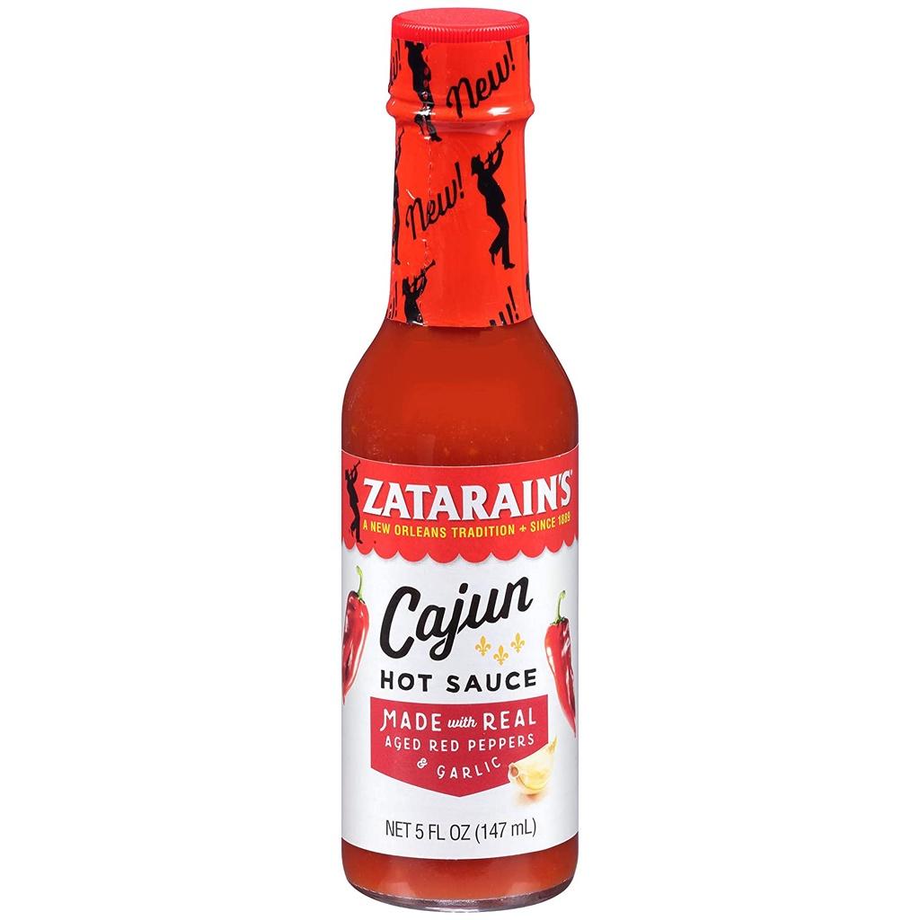 TƯƠNG ỚT CAJUN CAY - ỚT ĐỎ GIÀ VÀ TỎI TƯƠI Zatarain's Hot Sauce, HƯƠNG VỊ New Orleans, 147ml (5 oz)