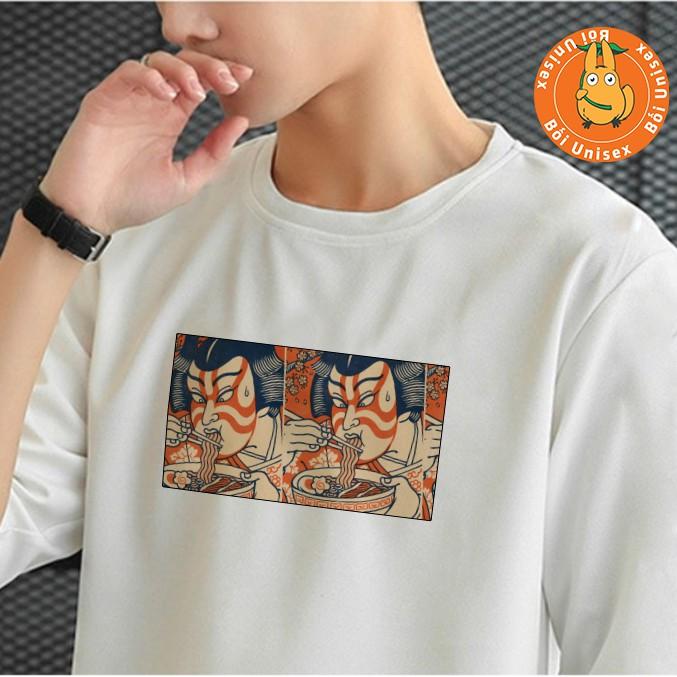 Áo Thun Tay Lỡ Unisex Mì Ramen