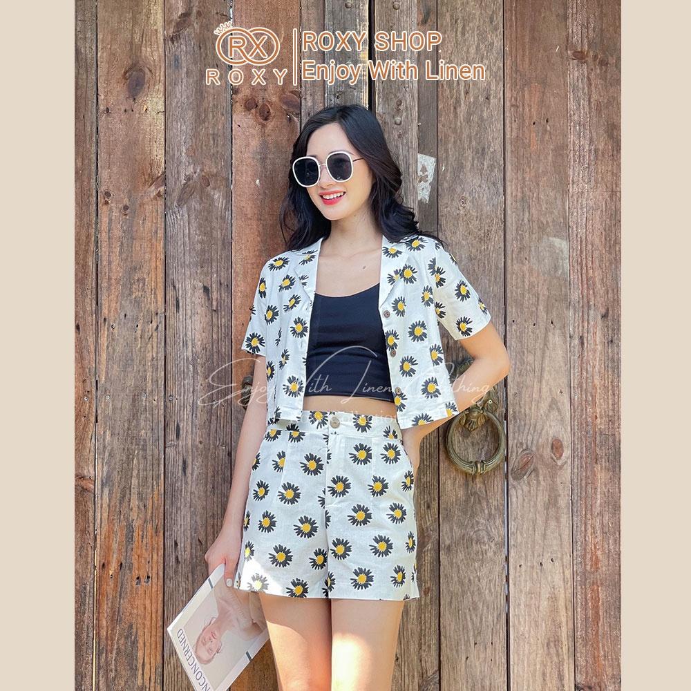 Set Đồ Đi Biển Linen Thời Trang