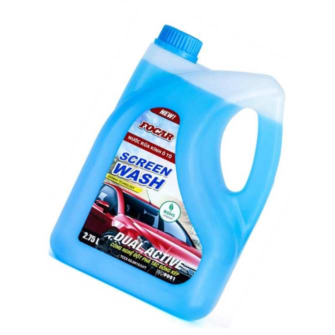 Nước Rửa Kính Ô Tô Focar Screen Wash (2.75L) + Tặng Miếng Thơm Car Girls Sexy