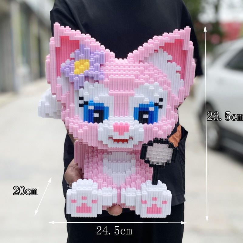 Đồ chơi lắp ráp xếp hình 3D cỡ lớn dành cho người lớn, trẻ nhỏ giúp thông minh