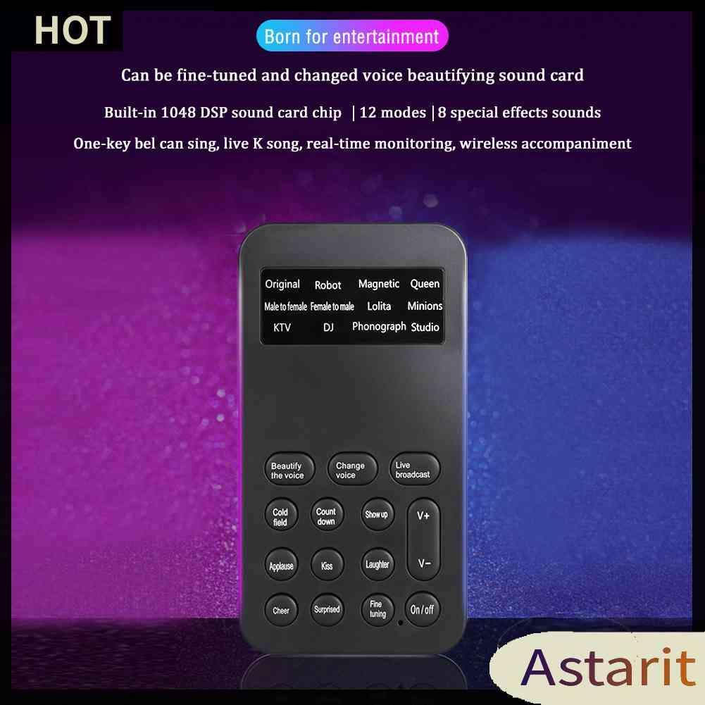 Bộ Loa Không Dây Mini Hỗ Trợ Live Changer Sound Card