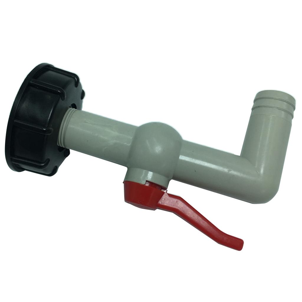 1000L IBC Tank Valve Tap Water Adapter 60mm Internal Coarse Teeth