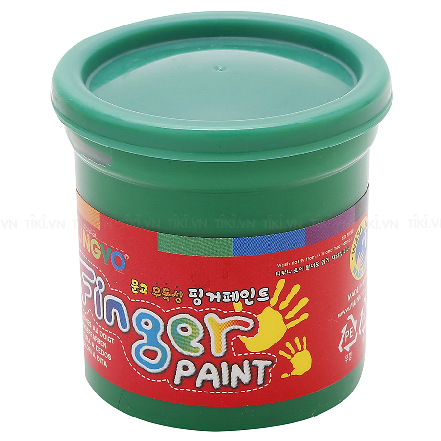 Hộp 6 Màu Vẽ Bằng Tay Finger Paint Mungyo MFP-6AJ