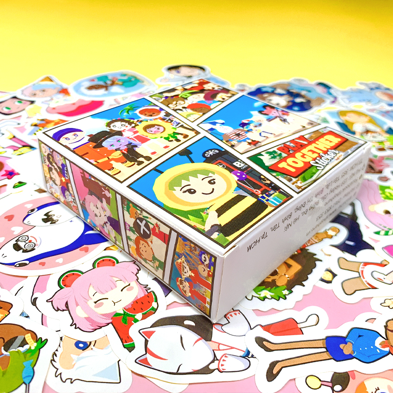 Sticker Play Together nhân vật trong game dán Nón Bảo Hiểm , Dán Laptop , Dán Vali , Dán Điện Thoại , Dán Máy Tính Chống Thấm Nước