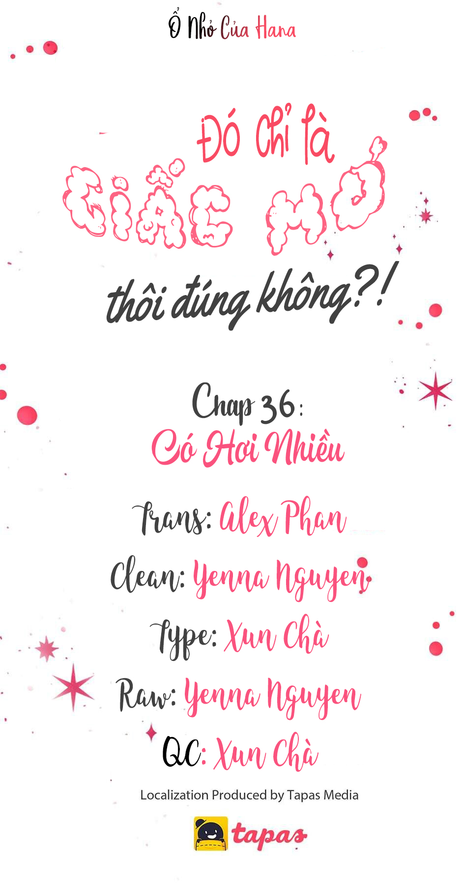 chỉ là giấc mơ thôi phải không? chapter 36 34