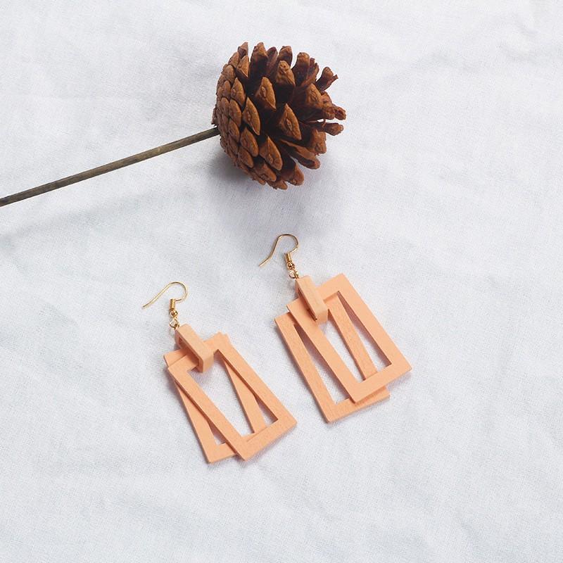 Cặp Bông Tai Nữ Thời Trang Retro