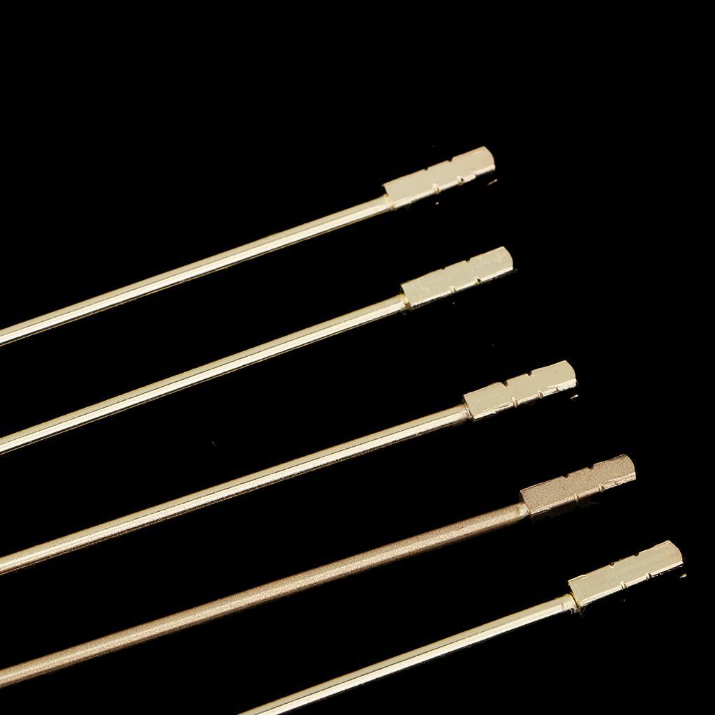 2-4pack 5Pcs/set Stainless steel Cocktail Picks Cocktail Fruit Sticks Bar Tools