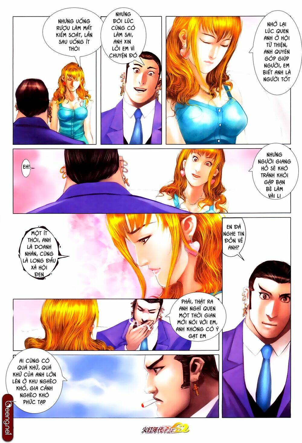 hỏa hồng niên đại hắc cốt đường chapter 599 9