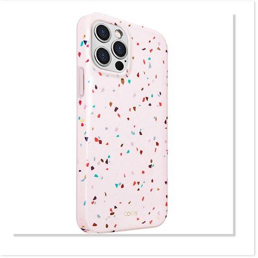 Ốp lưng iPhone 12 UNIQ COEHL Terrazzo dành cho Iphone 12 Pro Max/ 12/ 12 Pro - Hàng chính hãng