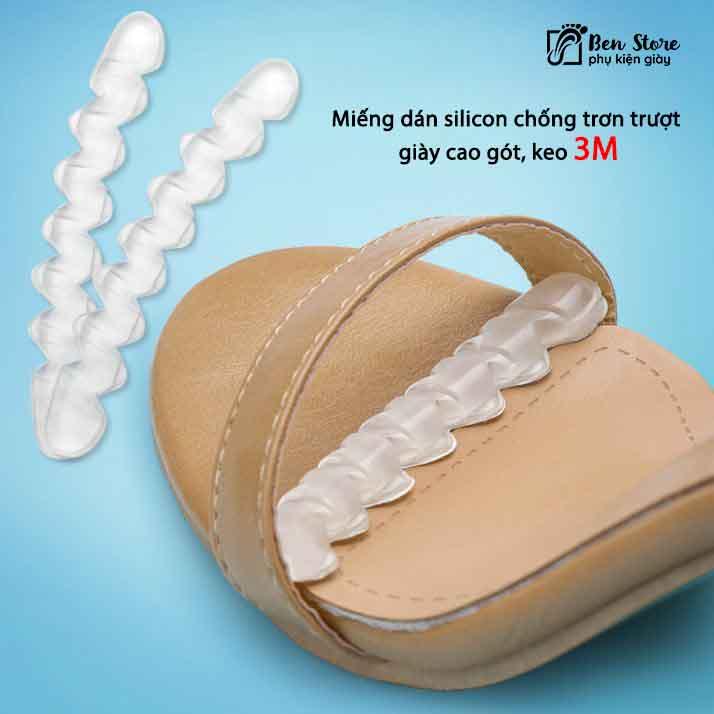 Miếng dán silicon chống trơn trượt giày cao gót #sil7