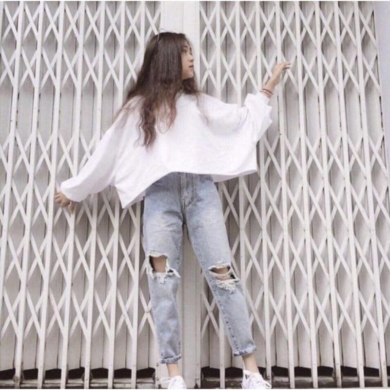 ÁO CROPTOP TAY PHỒNG DÀI CÁ TÍNH