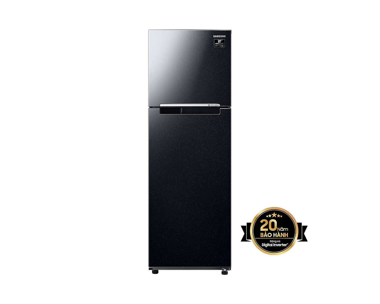 Tủ Lạnh Samsung Ngăn Đông Trên với Digital Inverter 264L màu Đen RT25M4032BU/SV - Miễn phí giao + lắp đặt toàn quốc- Hàng Chính Hãng