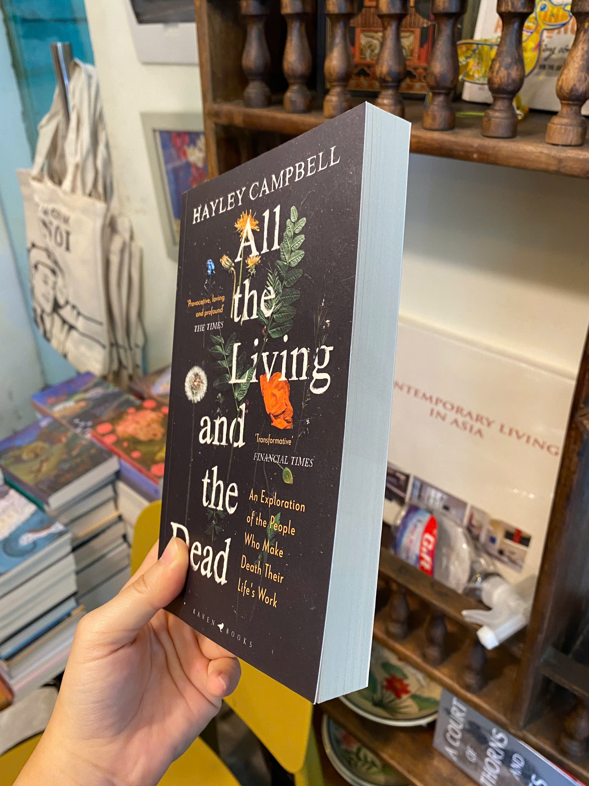 Sách - All the Living and the Dead by Hayley Campbell | English Science Book - Sách ngoại văn