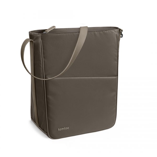 Túi đeo kiêm balo Tomtoc Slash Sling Bag Taupe cho Ultrabook13/14 inch - Hàng chinh hãng