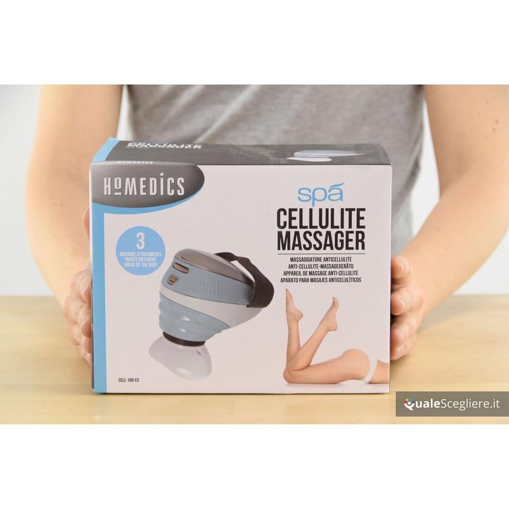 Máy massage tan mỡ, giúp săn chắc, làm mịn vùng da sần vỏ cam Homedics CELL-100-EU