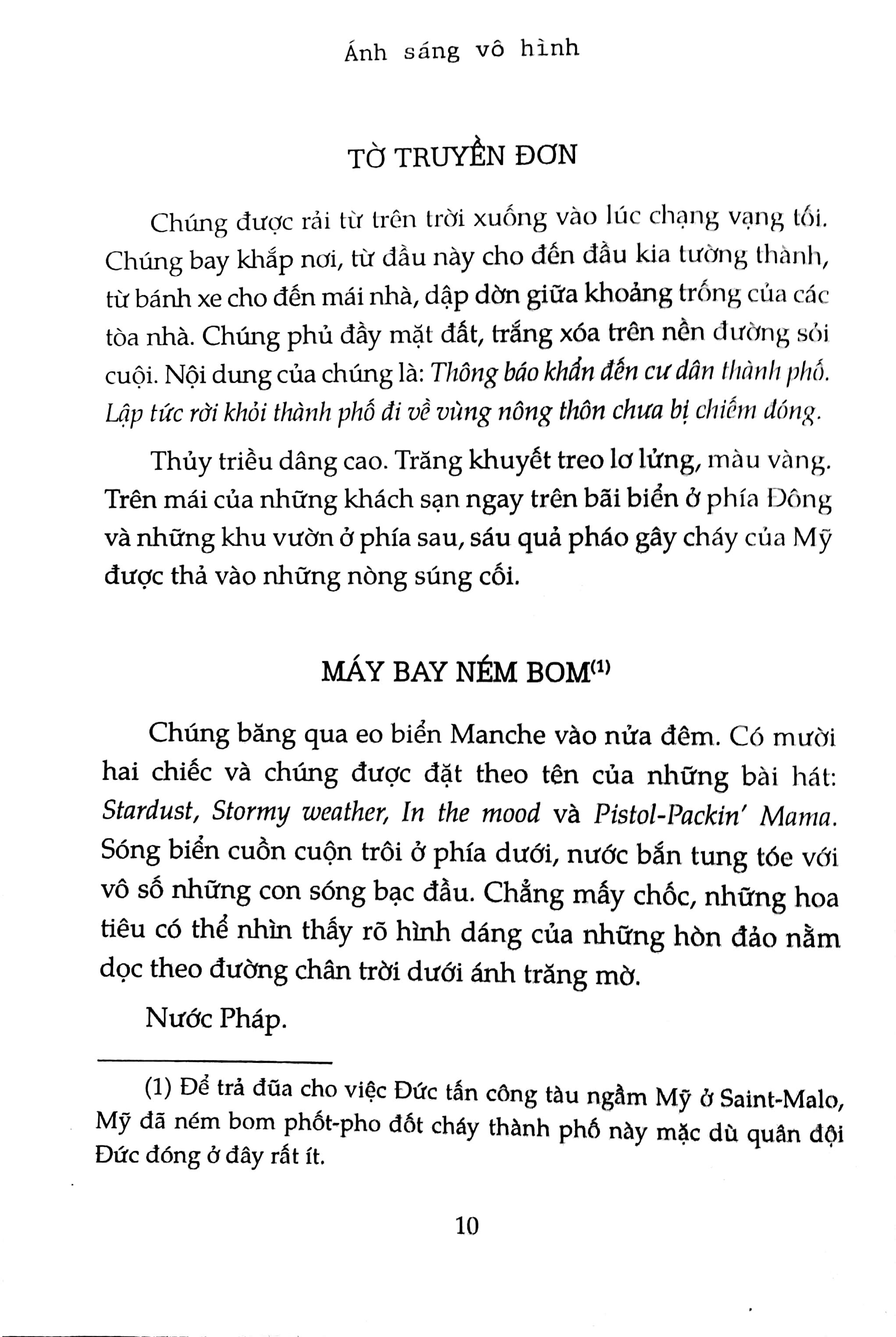 Ánh Sáng Vô Hình
