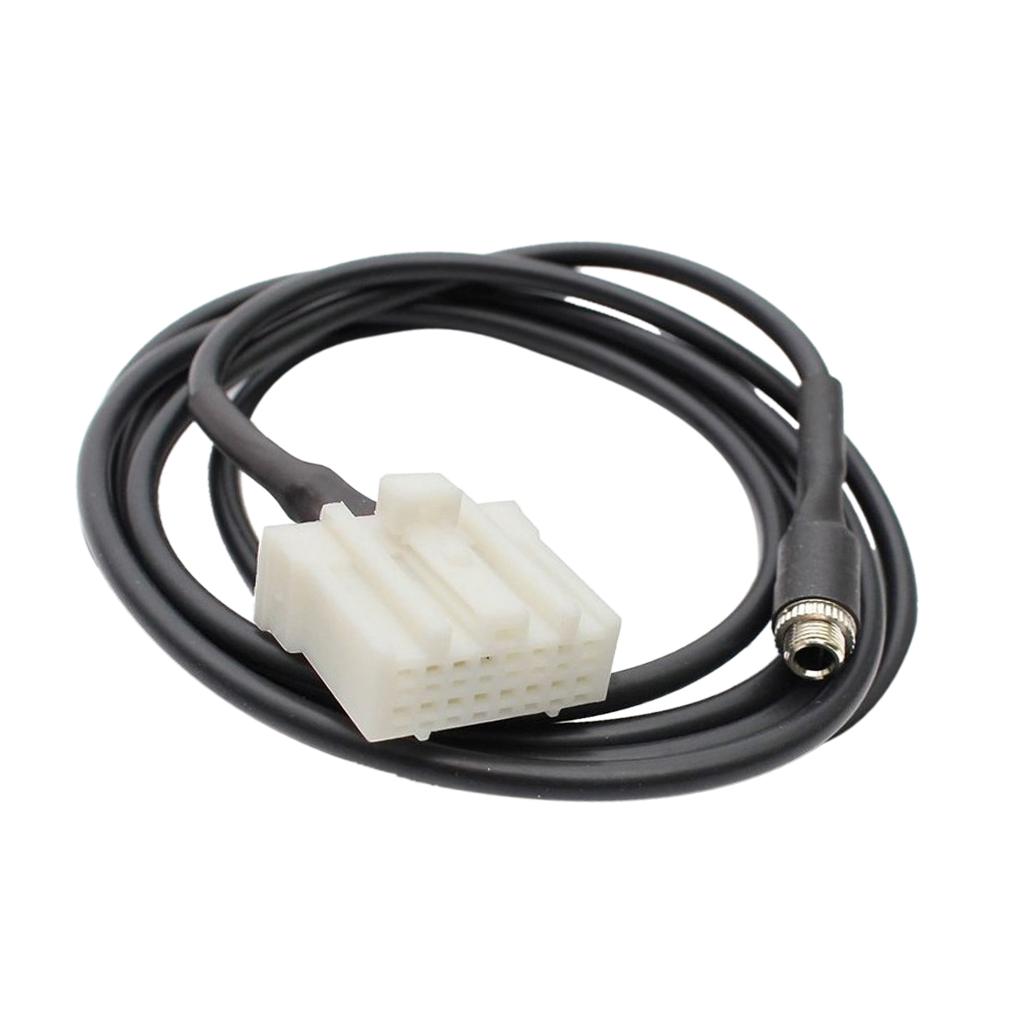 3.5mm AUX Female Socket For Mazda 2 3 5 6 RX8 MX-5 For Phone MP3 Player