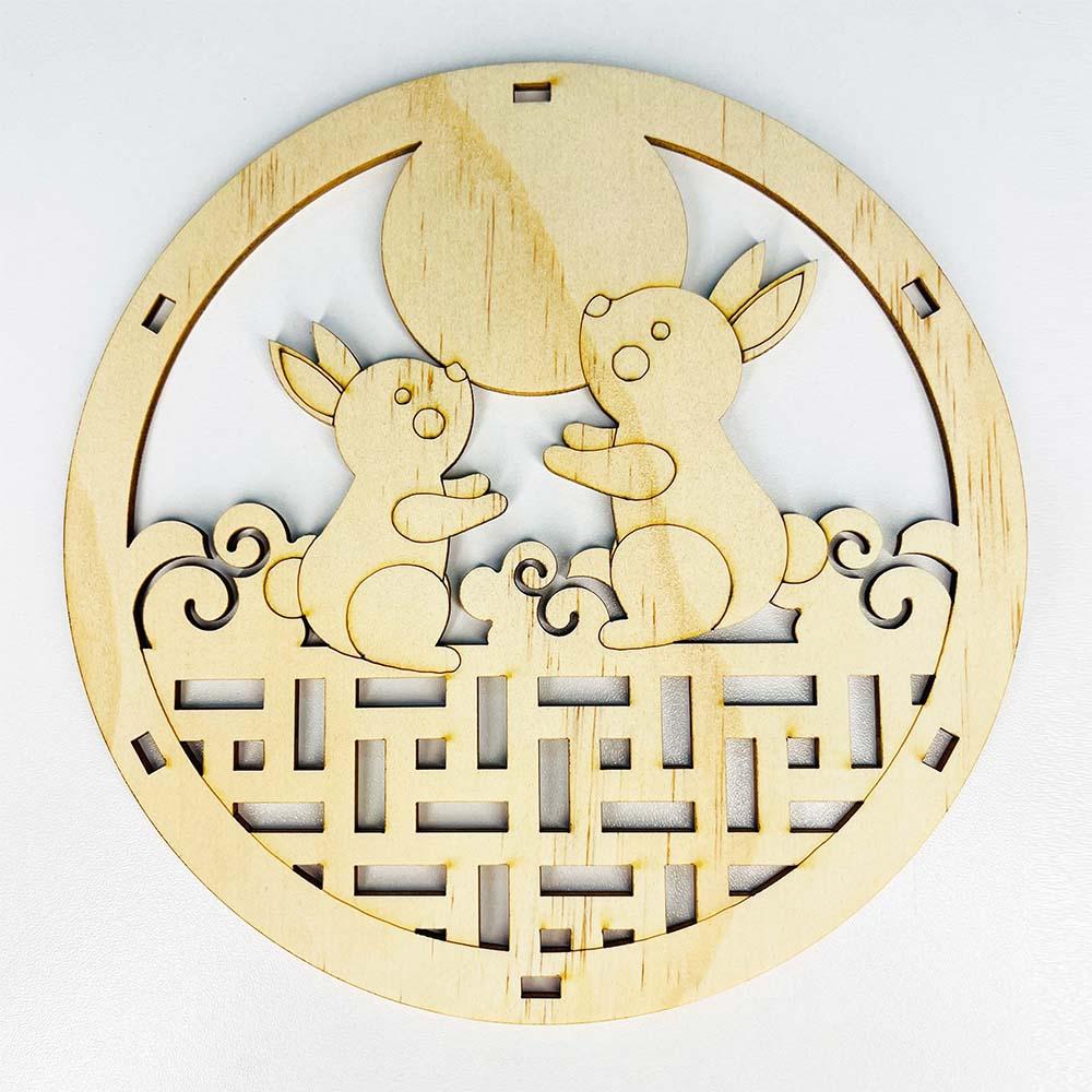 Lồng Đèn Sáng Tạo - Thỏ Ngọc Vui Trăng - Giftbrand GB03