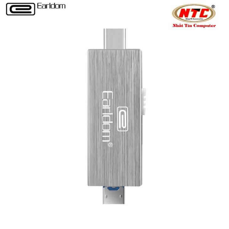 Đầu đọc thẻ nhớ OTG 3.0 Earldom ET-OT24 cho Android - PC- TypeC