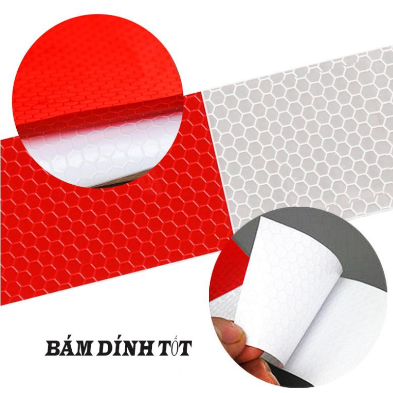 Bộ 5 miếng dán phản quang, miếng dán đi đêm cho oto , xe máy-Phụ Kiện Oto, Xe Máy-Chăm Sóc Xe Hơi - 206675 M